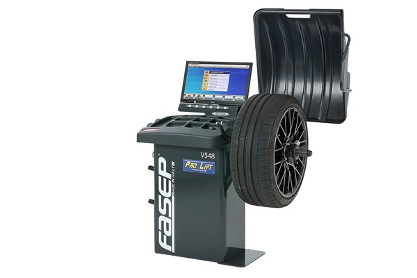 Fasep Profi Reifenauswuchtmaschine Compact 3D 10"-26" 02651
